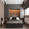 Youth Bedroom Set – Black and Wooden | BRC10