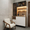 Coffee Nook Set – Beige and White, 120 x 40 x 200 cm | CC6