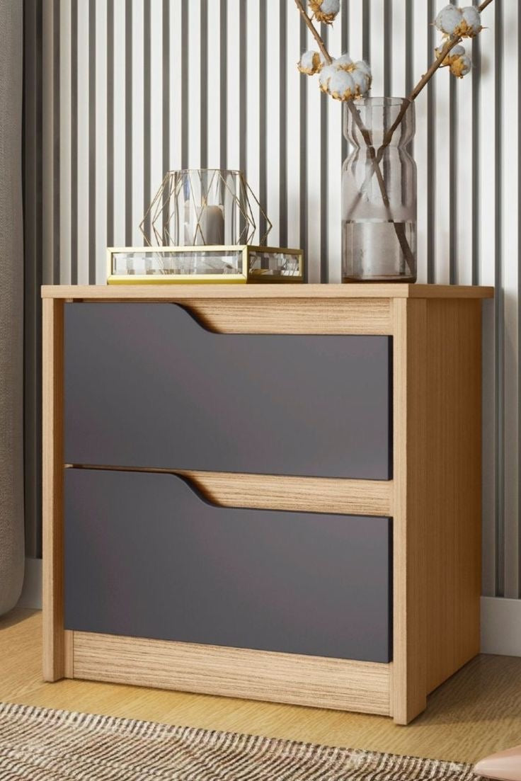 Beige and Grey Dresser (40 x 40 x 40 cm) – CO25