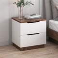 Chest of Drawers in Brown and White | 40 x 40 x 40 cm | CO26