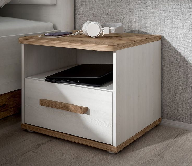 Dresser in Beige and White | 40 x 40 x 40 cm | CO33