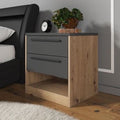 CO34 Commode – Beige and Grey, 40 x 40 x 40 cm