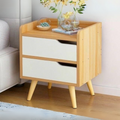 Commode – Wooden and White, 40 x 40 x 50 cm | CO5
