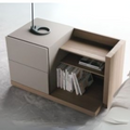 CO9 Commode – Wooden and White, 70 x 40 x 40 cm
