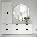 Storage Drawer Unit in White | 120 x 40 x 250 cm | DR1