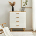 DR18 Storage Drawer Unit – Beige and White, 60 x 40 x 80 cm