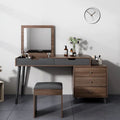 Makeup Vanity in Grey and Brown | 140 x 40 x 90 cm | GI23