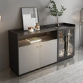 SB13 Sideboard – Black and Grey, 160 x 40 x 90 cm