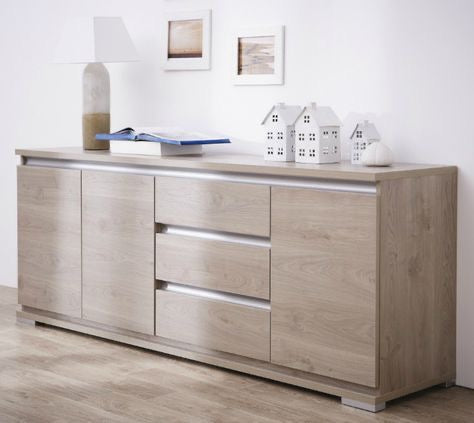 Buffet – White and Beige, 180 x 40 x 90 cm | SB49