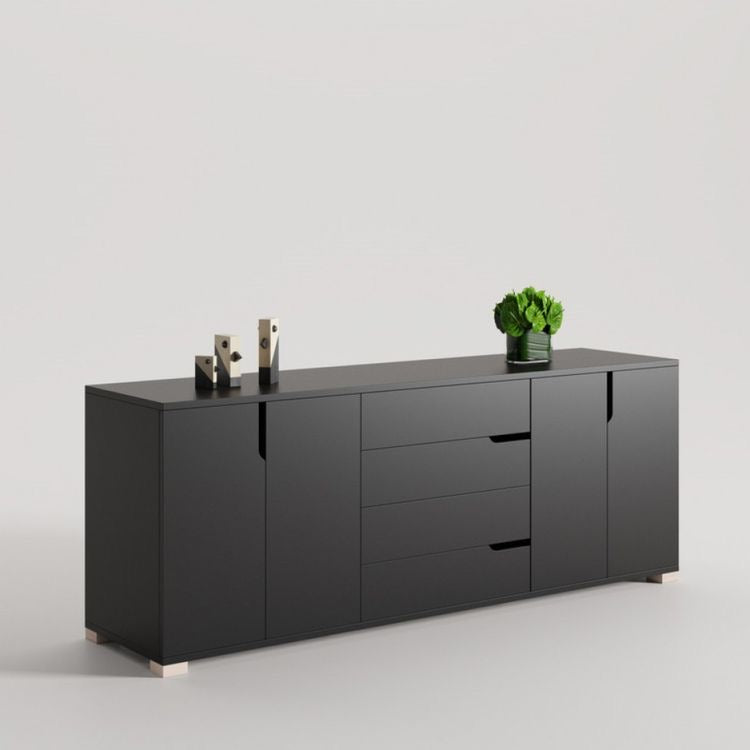 SB50 Sideboard – Black, 180 x 40 x 90 cm