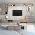 SET40 Living Room Furniture Set – Beige and Grey, 300 x 40 x 40 cm