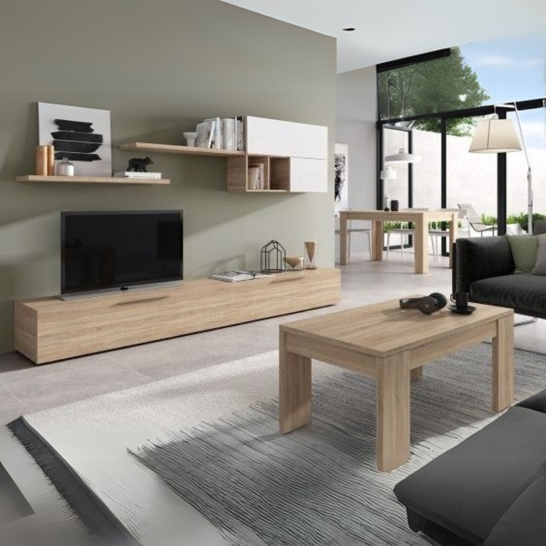 Wooden Living Room Furniture Set (200 x 40 x 40 cm) – SET42
