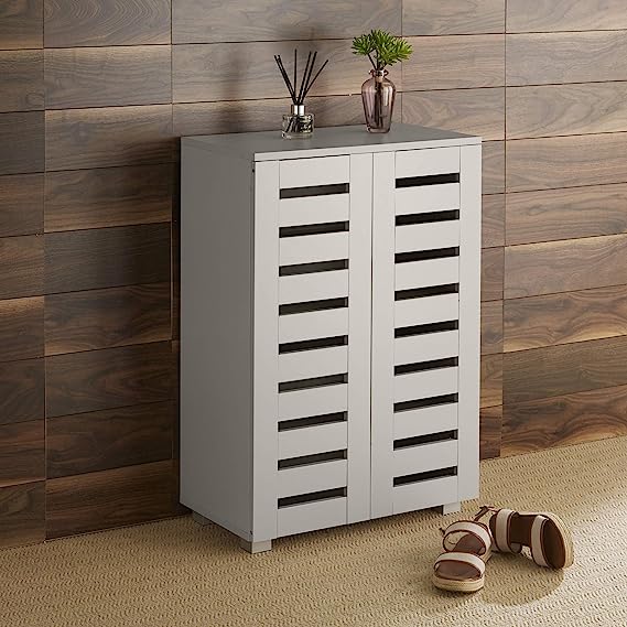 Shoe Storage Cabinet – White, 80 x 40 x 90 cm | SU32