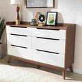 White and Wooden Shoe Cabinet (120 x 40 x 90 cm) – SU33