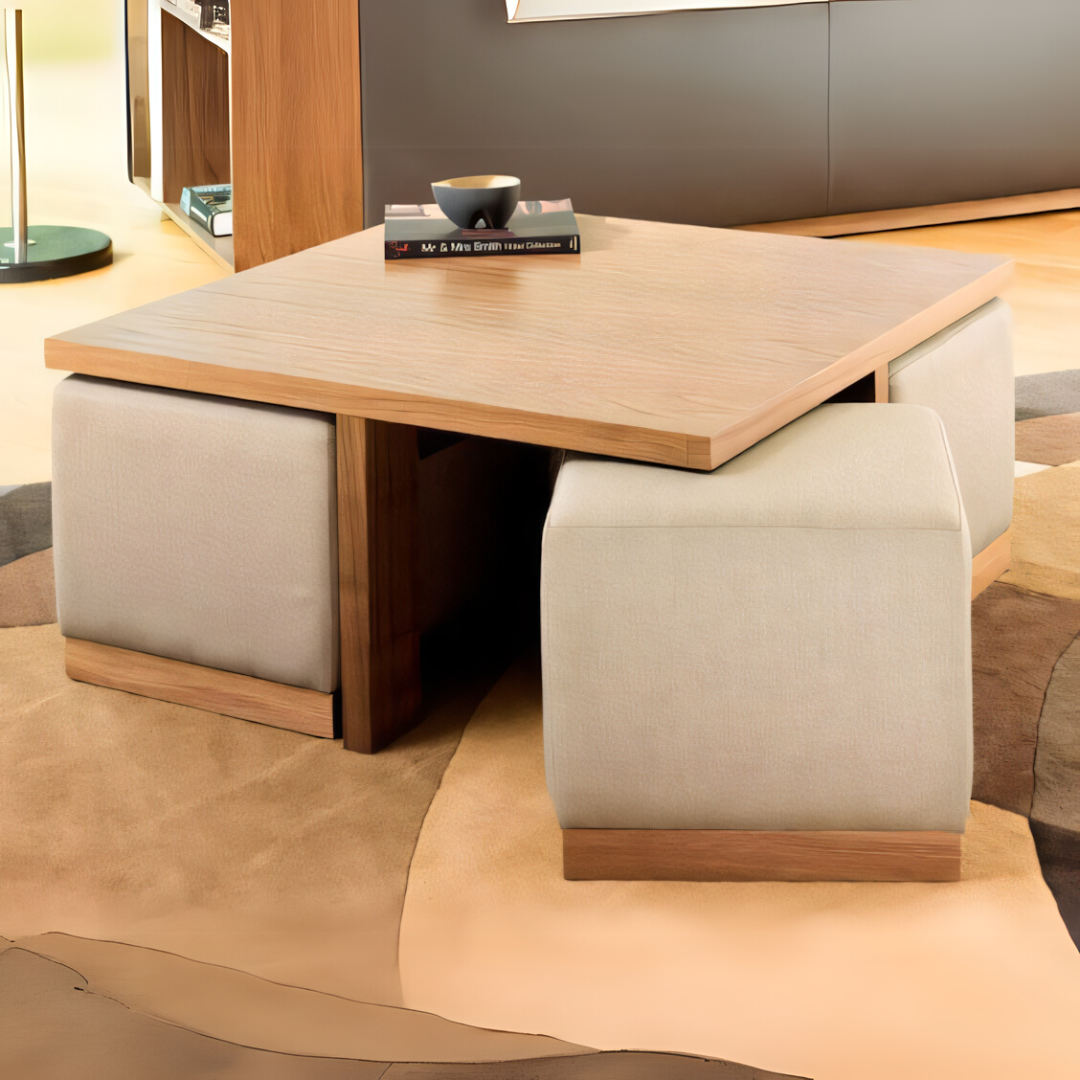 Table Unit – Wooden, 80 x 80 x 40 cm | TA19
