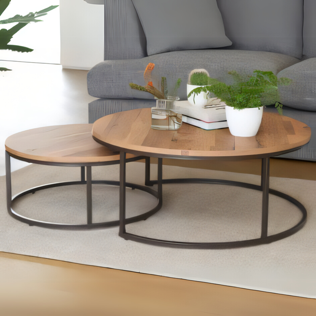 Black and Wooden Table Unit – TA33