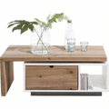 Occasional Table Unit – Wooden and White, 100 x 50 x 40 cm | TA51