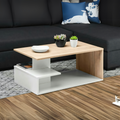 Occasional Table Unit – Wooden and White, 100 x 50 x 40 cm | TA52