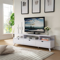 TV16 TV Stand – White, 150 x 30 x 40 cm