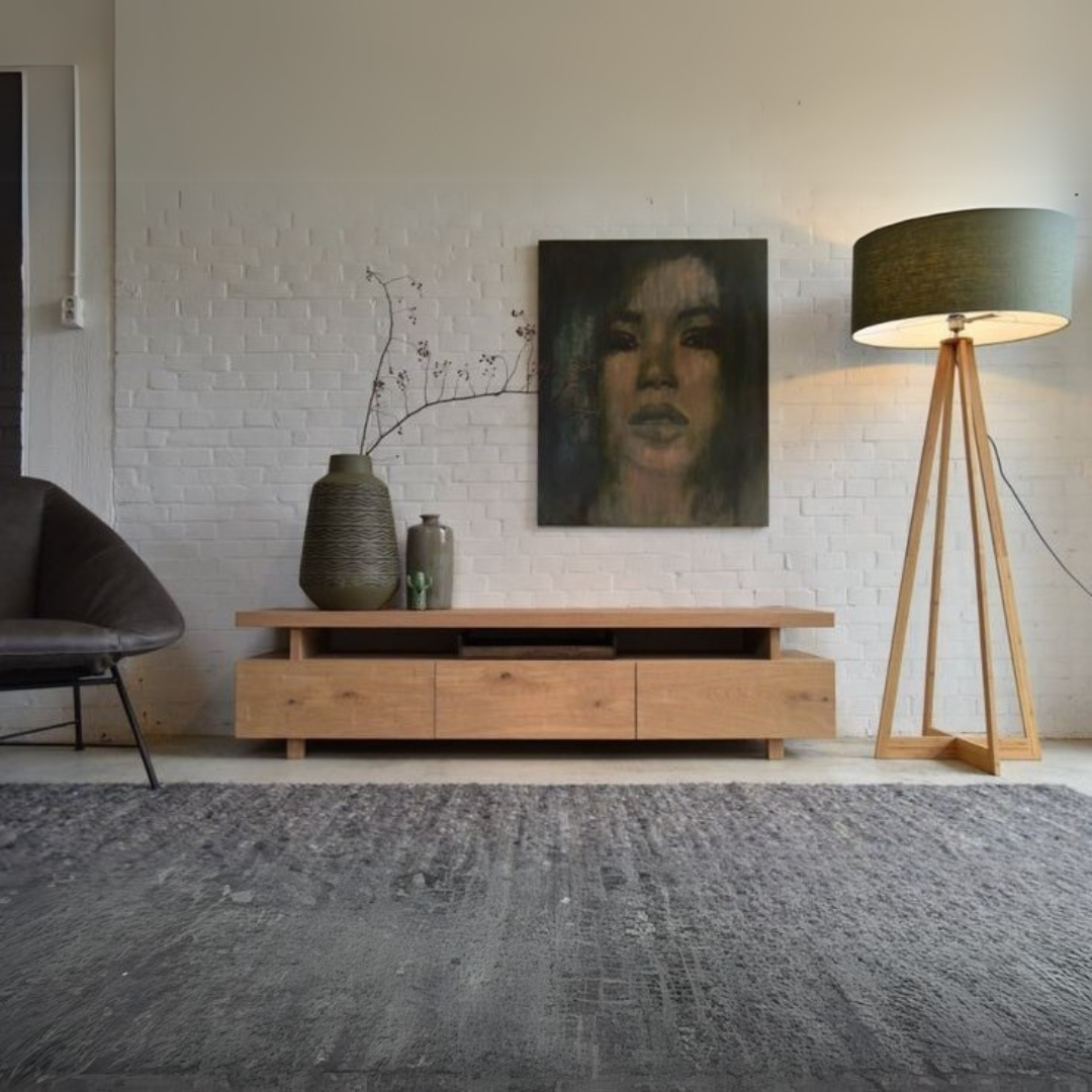 TV Console in Wooden | 180 x 35 x 40 cm | TV4