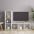 TV Console in White | 160 x 40 x 40 cm | TV56