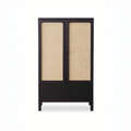 Armoire Wardrobe – Black, 100 x 50 x 200 cm | WD10