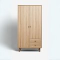 Wooden Armoire Wardrobe (100 x 50 x 220 cm) – WD28
