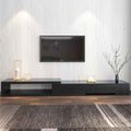 TV Stand in Black | 240 x 40 x 40 cm | TV49