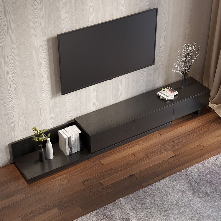 Black TV Console (240 x 40 x 40 cm) – TV91